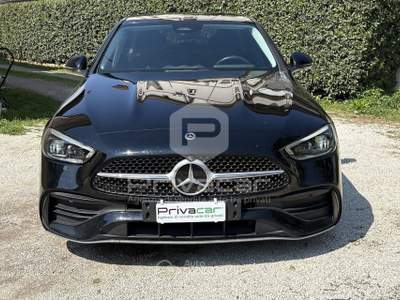 Mercedes-Benz Classe C MERCEDES C 220 d Mild hybrid 4Matic AMG Line Premium Plus Nero usata Montesilvano