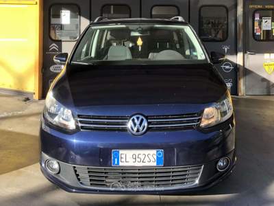 Volkswagen Touran Touran II 2010 2.0 tdi Highline dsg Blu/Azzurro usata Bolzano