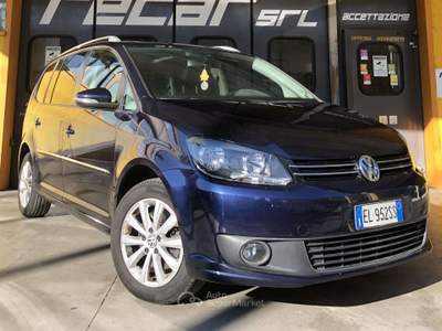 Volkswagen Touran Touran II 2010 2.0 tdi Highline dsg Blu/Azzurro usata Bolzano