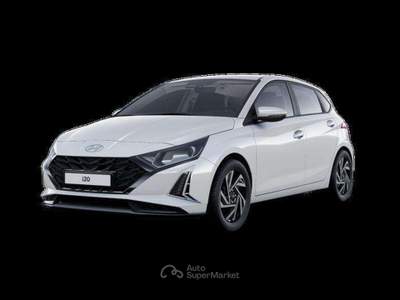 Hyundai i20 i20 III 2023 1.0 t-gdi Connectline 90cv dct Bianco usata Rondissone