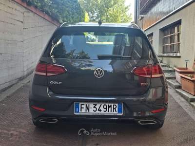 Volkswagen Golf Golf VII 2017 5p 5p 1.6 tdi Sport 115cv R-line Grigio usata Milano