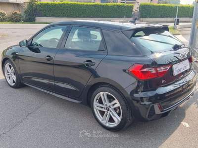 Audi A1 A1  Sportback  30 1.0 tfsi S Line Edition 116cv neopatentati Nero usata Dello