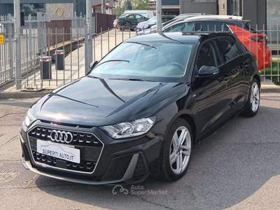 Audi A1 A1  Sportback  30 1.0 tfsi S Line Edition 116cv neopatentati Nero usata Dello
