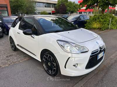 Citroen DS DS3 1.6 e-hdi  Just Black 90cv Bianco usata Inzago