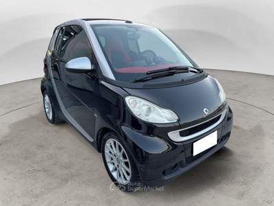 Smart ForTwo Fortwo Cabrio 1.0 Passion 84cv FINO A 24 MESI DI GARANZIA Nero usata Salerno