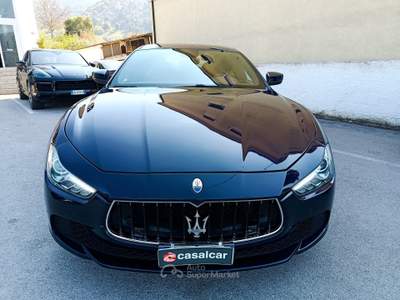 Maserati Ghibli 3.0 V6 DS 275cv GranLusso auto FINO A 24 MESI DI GARANZIA  Nero usata Salerno