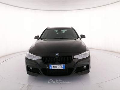 BMW Serie 3 320d 320d Touring xdrive Sport auto Nero usata Roma