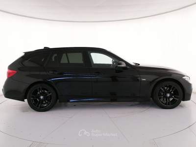 BMW Serie 3 320d 320d Touring xdrive Sport auto Nero usata Roma