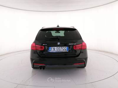 BMW Serie 3 320d 320d Touring xdrive Sport auto Nero usata Roma