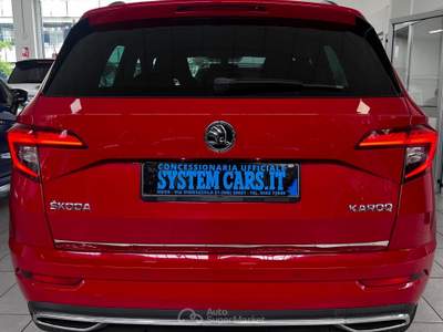 Skoda Karoq 1.6 TDI SCR SPORTLINE - OK NEOPATENTATI - EURO 6 Rosso usata Meda