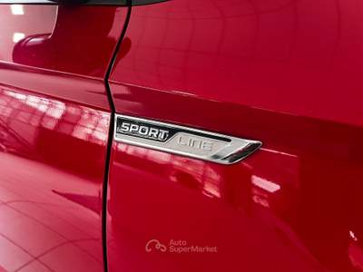 Skoda Karoq 1.6 TDI SCR SPORTLINE - OK NEOPATENTATI - EURO 6 Rosso usata Meda