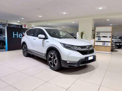 Honda CR-V CR-V V 2019 2.0 hev Elegance Navi ecvt ** SERVICE COMPLETO ** Bianco usata Savona