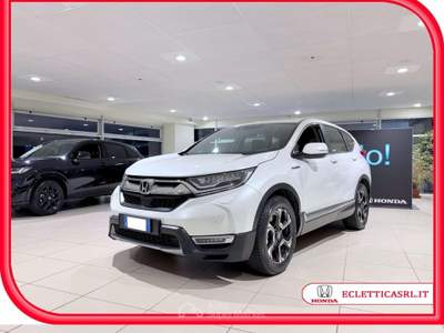 Honda CR-V CR-V V 2019 2.0 hev Elegance Navi ecvt ** SERVICE COMPLETO ** Bianco usata Savona