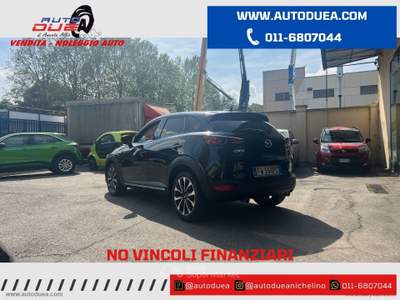 Mazda CX-3 CX-3 1.8L Skyactiv-D Exceed NO VINCOLI FINANZIARI Nero usata Nichelino