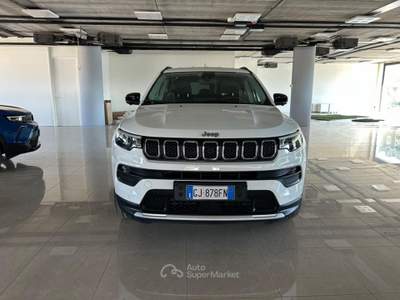 Jeep Compass 1.3 turbo t4 phev limited 4xe auto Bianco usata Fisciano