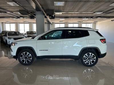 Jeep Compass 1.3 turbo t4 phev limited 4xe auto Bianco usata Fisciano