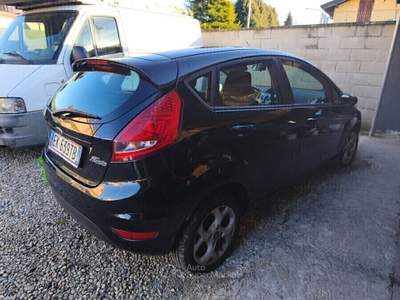 Ford Fiesta 5 porte Titanium Nero usata Corbetta