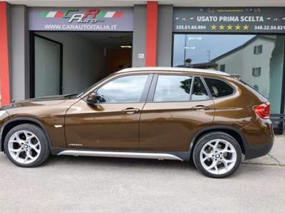 BMW X1 X1 xDrive20d X-Line Automatica Navi PRO Pelle Xenon + Marrone usata Rezzato