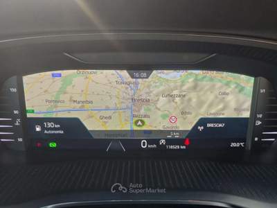 Skoda Octavia 2.0 TDI EVO SCR DSG Wagon Executive Navi LED PDC++ Argento usata Rezzato