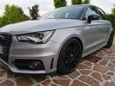 Audi A1 Pezzo unico Argento usata Colorno