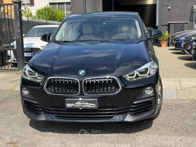 BMW X2 X2 X2 F39 sdrive18d Sport auto Nero usata Alessandria