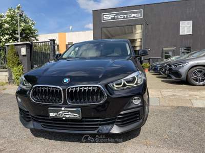 BMW X2 X2 X2 F39 sdrive18d Sport auto Nero usata Alessandria