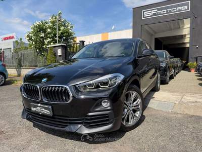 BMW X2 X2 X2 F39 sdrive18d Sport auto Nero usata Alessandria