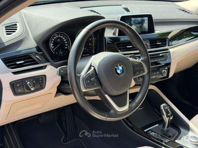 BMW X2 X2 X2 F39 sdrive18d Sport auto Nero usata Alessandria