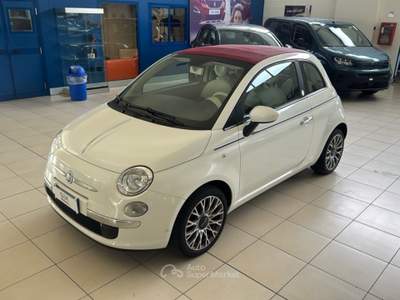 Fiat 500 Cabrio 1.2 69cv Lounge America Bianco usata Voghera