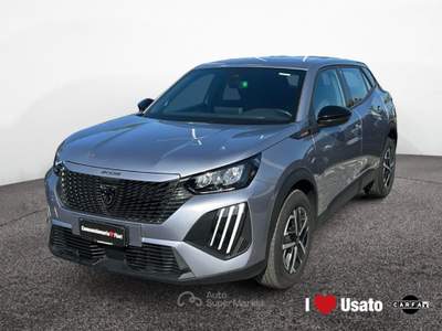 Peugeot 2008 II 2023 1.2 hybrid Style 145cv e-dcs6 Grigio usata Roma