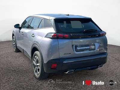 Peugeot 2008 II 2023 1.2 hybrid Style 145cv e-dcs6 Grigio usata Roma