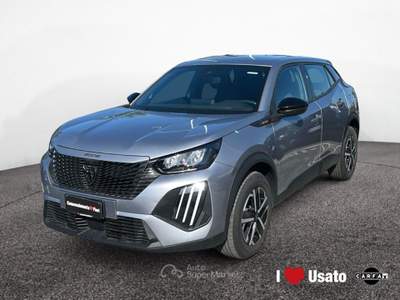 Peugeot 2008 II 2023 1.2 hybrid Style 145cv e-dcs6 Grigio usata Roma