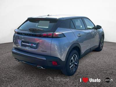 Peugeot 2008 II 2023 1.2 hybrid Style 145cv e-dcs6 Grigio usata Roma