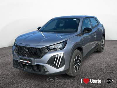Peugeot 2008 II 2023 1.2 hybrid Style 145cv e-dcs6 Grigio usata Roma