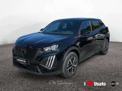 Peugeot 2008 II 2023 1.2 hybrid Style 145cv e-dcs6 Nero usata Roma
