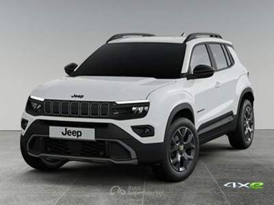 Jeep Avenger 1.2 Turbo 145 CV MHEV 4xe Upland+BVR Pacchetto Infotainment Convenience+Tetto+Winter Bianco usata Varedo