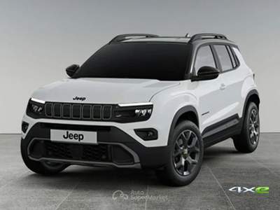Jeep Avenger 1.2 Turbo 145 CV MHEV 4xe Upland+BVR+Tetto+Winter+BVR Pacchetto Infotainment Convenience Bianco usata Varedo