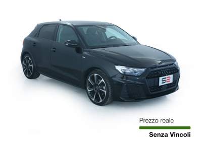 Audi A1 A1 SPB 30 TFSI S tronic S line edition Black Edition Cerchio in lega da 18" Audi Sport/Vetri oscurati Nero usata Feltre