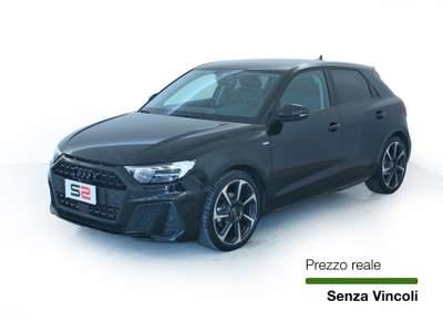 Audi A1 A1 SPB 30 TFSI S tronic S line edition Black Edition Cerchio in lega da 18" Audi Sport/Vetri oscurati Nero usata Feltre