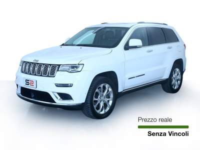 Jeep Grand Cherokee 3.0 V6 CRD 250 cv Summit Tetto elettrico panoramico/Park assist automatic Bianco usata Feltre