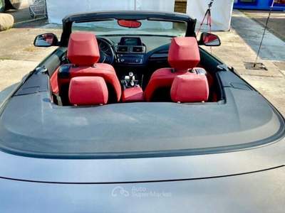 BMW Serie 2 218i 218i Cabrio Sport Line 135 CV – Pelle Rossa, Navi, Full Optional Beige usata Villongo