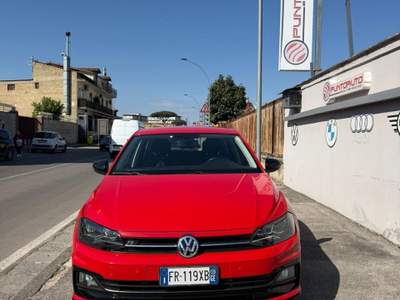 Volkswagen Polo VI 2017 5p 1.0 tsi Highline 95cv dsg Rosso usata Sant'Antimo