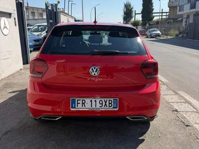 Volkswagen Polo VI 2017 5p 1.0 tsi Highline 95cv dsg Rosso usata Sant'Antimo