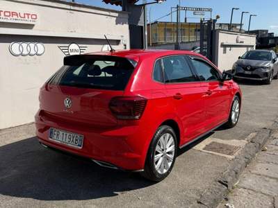 Volkswagen Polo VI 2017 5p 1.0 tsi Highline 95cv dsg Rosso usata Sant'Antimo