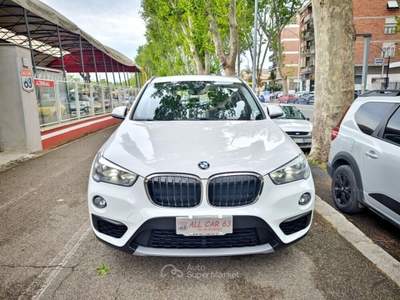 BMW X1 1.5 TDI NAVIGATORE EURO 6 Bianco usata Roma