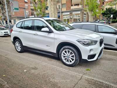 BMW X1 1.5 TDI NAVIGATORE EURO 6 Bianco usata Roma
