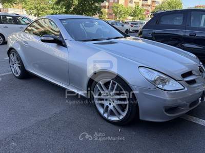 Mercedes-Benz SLK MERCEDES SLK 200 Kompressor cat Grigio usata Roma