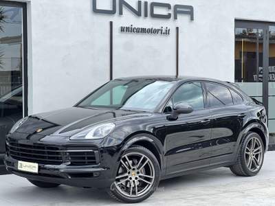 Porsche Cayenne Coupè 3.0 340cv TIPTRONIC TETTO PANORAMICO ITALIANA Nero usata Pomigliano d'Arco