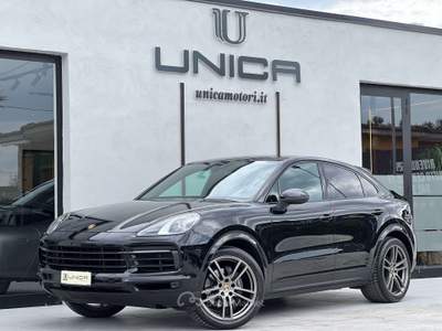 Porsche Cayenne Coupè 3.0 340cv TIPTRONIC TETTO PANORAMICO ITALIANA Nero usata Pomigliano d'Arco