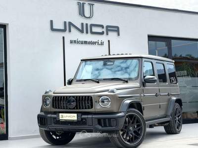 Mercedes-Benz Classe G mhev 4.0 V8 BITURBO 585 CV auto NUOVA IVA ESPOSTA BICOLOR Verde usata Pomigliano d'Arco